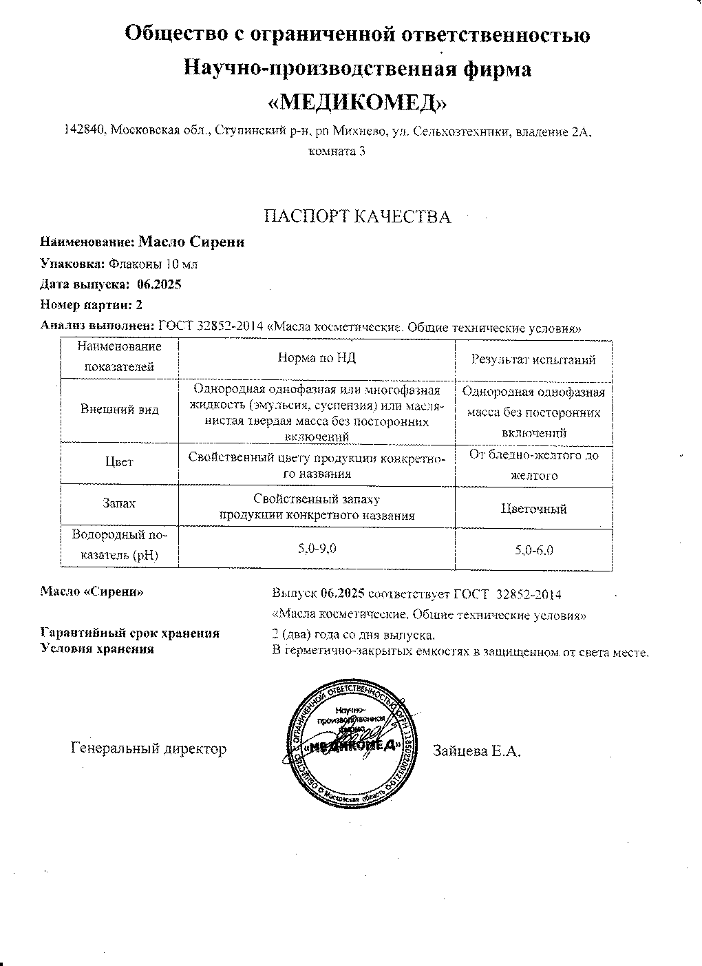 Паспорт №062025